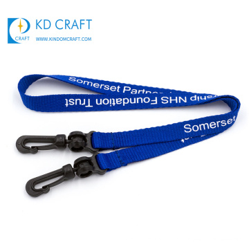 Wholesale no minimum cheap custom design your own silk screen printed keys lanyard with buckle